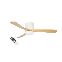 Wentylator sufitowy METAL+DREWNO 53W (18W+35W) 1350LM, 25m2, CCT, 43dB | VFW10W BestService