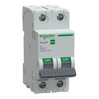 Wyłącznik nadprądowy 2P C 4A 6kA, Easy9 Pro EZ9F-C4-2 | EZ9F57204 Schneider Electric