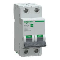 Wyłącznik nadprądowy 2P C 25A 6kA, Easy9 Pro EZ9F-C25-2 | EZ9F57225 Schneider Electric