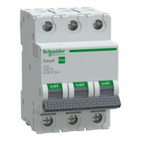Wyłącznik nadprądowy 3P C 63A 6kA, Easy9 Pro EZ9F-C63-3 | EZ9F57363 Schneider Electric