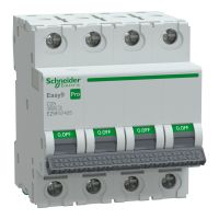 Wyłącznik nadprądowy 4P C 25A 6kA, Easy9 Pro EZ9F-C25-4 | EZ9F57425 Schneider Electric