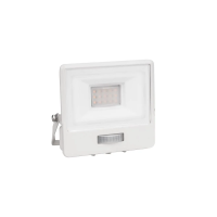 Naświetlacz LED V-TAC 10W SAMSUNG CHIP czujnik ruchu biały Z mufą VT-118S 3000K 735lm 5 lat gwarancj | 3800157661263 LED EUROPE