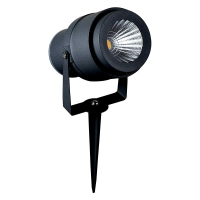 Oprawa gruntowa ogrodowa wbijana LED V-TAC 12W czarna VT-857-B 3000K 880lm | 3800157680981 LED EUROPE
