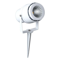 Oprawa gruntowa ogrodowa wbijana LED V-TAC 12W biała VT-857-W 3000K 920lm | 3800157681018 LED EUROPE