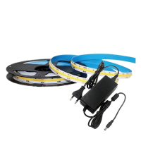 Zestaw LED V-TAC taśma 420LED/m COB 24V 10W/m zasilacz 24V 78W (2650+3272) 4000K 1000lm | 3800157664660 LED EUROPE