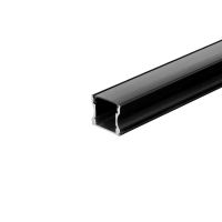 Profil do LED zestaw, ALU czarny V-TAC 2mb czarny klosz 17,2x14,4mm VT-8110 | 3800157677240 LED EUROPE
