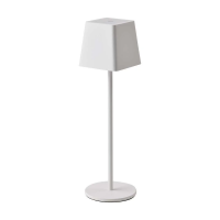 Lampka stołowa nocna V-TAC 2W LED 36cm ładowanie ściemnianie IP54 biała VT-7563 3000K 200lm | 3800157690034 LED EUROPE