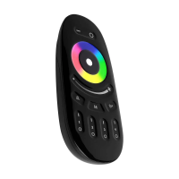 Pilot kontroler V-TAC RGBW 4-strefy czarny VT-2442 | 3800157684873 LED EUROPE