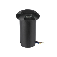 Oprawa gruntowa ogrodowa najazdowa V-TAC 1W LED czarna 4-stronna IP67 VT-1171 3000K 50lm | 3800157677387 LED EUROPE