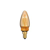 Żarówka LED V-TAC 2W edison retro świeczka E14 bursztynowa VT-2152 1800K 65lm | 3800157684200 LED EUROPE