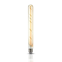 Żarówka LED V-TAC 5W T30 E27 filament bursztyn 30x300mm VT-2005-N 2200K 500lm | 3800157684309 LED EUROPE