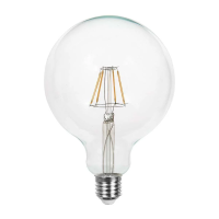 Żarówka LED V-TAC 12W filament E27 kula glob G125 VT-2143-N 4000K 1521lm | 3800157683869 LED EUROPE