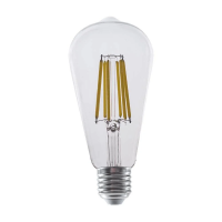 Żarówka LED V-TAC 4W E27 filament vintage ST64 210Lm/W VT-2364 3000K 840lm | 3800157690584 LED EUROPE