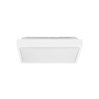 Oprawa sufitowa plafoniera V-TAC 24W LED kwadrat IP44 30x30cm biały VT-8624W-SQ 6500K 2400lm | 3800157685184 LED EUROPE