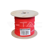 Kabel przewód solarny paneli PV czerwony 4mm2 500mb V-TAC | 3800170207035 LED EUROPE