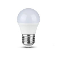 Żarówka LED V-TAC SAMSUNG CHIP 4,5W E27 G45 kulka 3000K 470lm 5 lat gwarancji | 3800157698573 LED EUROPE