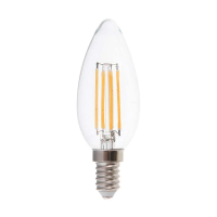Żarówka LED V-TAC 5,5W E14 filament świeczka ściemnialna VT-21125 4000K 600lm | 3800170200111 LED EUROPE