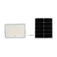 Naświetlacz LED solarny V-TAC 30W pilot auto timer IP65 biały VT-240W-W 6400K 2600lm | 3800170200760 LED EUROPE