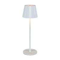 Lampka stołowa nocna V-TAC 4W LED 37cm ładowanie USB ściemnianie biała VT-1028 3000K-6000K 150lm | 3800170207110 LED EUROPE