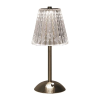 Lampka stołowa nocna V-TAC 3W LED 29cm ładowanie USB ściemnianie piaskowy brąz VT-1033 3000K-6000K 2 | 3800170207127 LED EUROPE