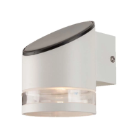 Kinkiet ogrodowy ścienny solarny V-TAC 1W LED biały IP54 czujnik ruchu VT-1140 3000K 70lm 3 lata gwa | 3800170207677 LED EUROPE