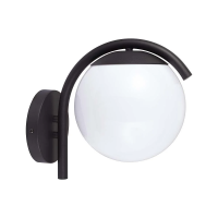 Oprawa ogrodowa kula V-TAC E27 kinkiet czarny MAT VT-1150 3 lata gwarancji | 3800170207929 LED EUROPE