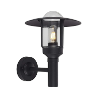 Oprawa ogrodowa V-TAC E27 kinkiet czarny MAT IP44 VT-1158 3 lata gwarancji | 3800170207943 LED EUROPE