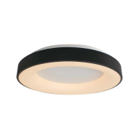 Oprawa sufitowa plafoniera V-TAC 49W LED ściemnialny 60x9cm czarny VT-7925 3000K 5220lm | 3800170205543 LED EUROPE