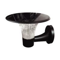 Kinkiet ogrodowy solarny V-TAC 15W LED IP65 czujnik ruchu CCT czarny VT-425 6000K+4000K 1900lm 3 lat | 3800170206953 LED EUROPE