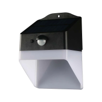 Kinkiet ogrodowy ścienny solarny V-TAC 2W czujnik ruchu VT-422 4000K 200lm | 3800170206885 LED EUROPE