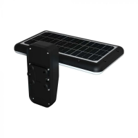 Kinkiet ogrodowy ścienny solarny V-TAC 15W czunik ruchu CCT IP65 czarny VT-414 4000K-6000K 2000lm | 3800170206939 LED EUROPE