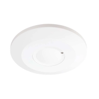 Czujnik ruchu 360st V-TAC mikrofalowy natynkowy sufitowy slim 24mm 2000W biały VT-81001 5 lat gwaran | 3800170211483 LED EUROPE