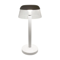 Lampka stołowa nocna V-TAC 3W LED 28cm ładowanie USB ściemnianie biała VT-75002 3000K-6000K 110lm | 3800170225565 LED EUROPE