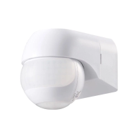 Czujnik ruchu podczerwień ścienny biały 180-360st 600W LED V-TAC VT-80140 5 lat gwarancji | 3800170253919 LED EUROPE