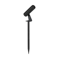 Oprawa gruntowa ogrodowa wbijana aluminiowa V-TAC 2W LED IP65 czarna okrągła VT-10182 3000K 60lm 3 l | 3800170240902 LED EUROPE