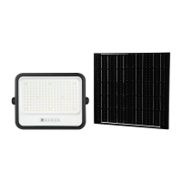 Naświetlacz LED solarny V-TAC 25W CCT pilot auto timer IP65 czarny VT-404W 3000lm 3 lata gwarancji | 3800170253674 LED EUROPE