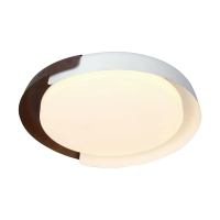 Oprawa sufitowa plafoniera V-TAC 48W LED 50cm 3w1 ściemnialna biały/drewno BT pilot CCT VT-84020 300 | 3800170255494 LED EUROPE