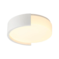 Oprawa sufitowa plafoniera V-TAC 48W LED 45cm 3w1 ściemnialna biała BT pilot CCT VT-84023 3000K-4000 | 3800170255517 LED EUROPE