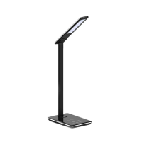 Lampka biurkowa V-TAC 4W 3w1 indukcja zmiana barwy czarna VT-7405 3000K-6500K 500lm | 3800157686402 LED EUROPE