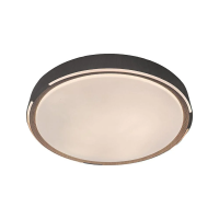 Oprawa sufitowa plafoniera V-TAC 30W/60W/30W LED 45cm 3w1 ściemnialna drewno pilot CCT VT-85034 3000 | 3800170255678 LED EUROPE