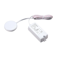 Włącznik dotykowy ukryty podblatowy meblowy 230V biały V-TAC VT-8165 5 lat gwarancji | 3800170260337 LED EUROPE