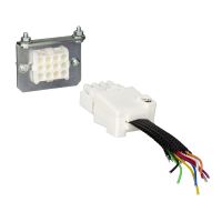 Złącze pomocnicze 9-przewodowe obwodów wtórnych stałe + ruchome dla Compact NSX100/160/250/400/630 | LV429272 Schneider Electric