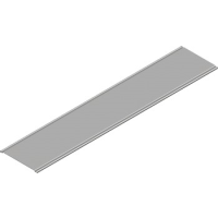 Pokrywa korytka PKL400/2, gr.blachy 0,7 mm (2m) | 100340 Baks