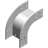 Łuk zewnętrzny 90st. LZZP100H100, gr.blachy 1,5mm (STD) | 311410 Baks