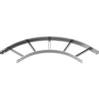 Łuk drabinki 90st. LDC500H45N, gr.blachy 2,0mm | 446950 Baks