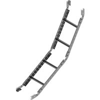 Łuk pionowy drabinki LPDC100H50N, gr.blachy 2,0mm | 457710 Baks