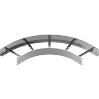 Łuk drabinki 90st. LDC600H100N, gr.blachy 2,0mm | 499660 Baks