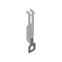 Wieszak uniwersalny WST1 gr. blachy 1,0mm | 798101 Baks