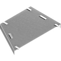 Pokrywa redukcji prawej PRKPJ150/100 gr. blachy 1,0mm | 105115 Baks