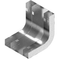 Łuk kanału trzytorowy LKT340H28 gr. blachy 1,0mm | 521734 Baks